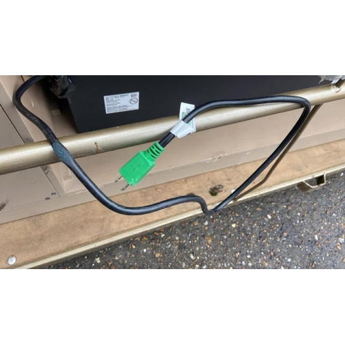 6411 - TRESANTI NOTTINGHAM MEDIA MANTEL WITH CLASSICFLAME COOLGLOW 2-IN-1 ELECTRIC FIREPLACE & FAN