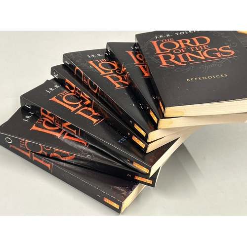 167 - The Lord of the Rings, 2001 seven book box set by Collins, New Line Cinema edition / AN11