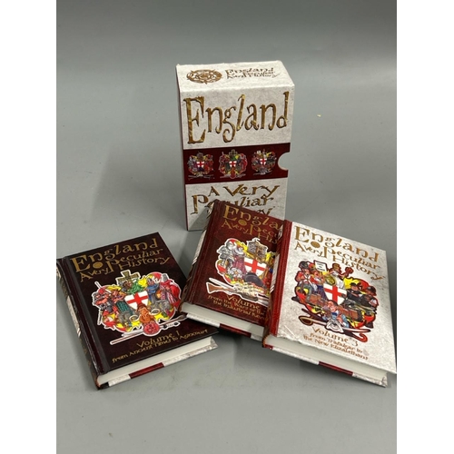 169 - England a Very Peculiar History, three book box set / AN11