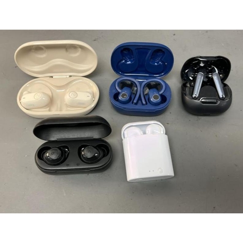 9587 - X5  EARBUDS INC. SOUNDCORE LIBERTY 4NC, SOUNDCORE A3927, POOUNUR H9, IFLYBUDS