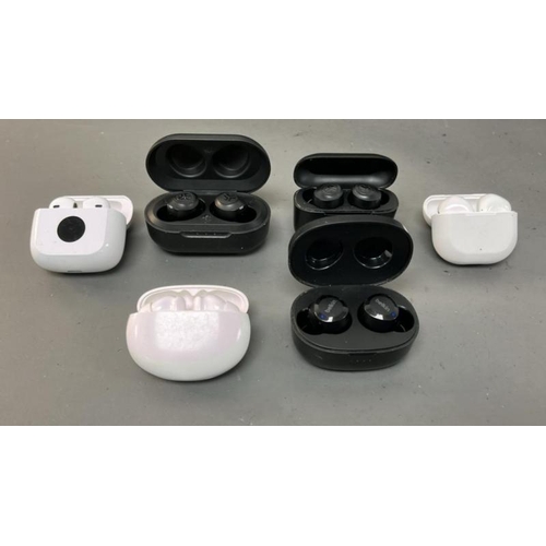 9589 - X6 EARBUDS INC. JLAB JBUDS AIR, BELKIN, JLAB GO AIR POP, NON-BRAND (X3)
