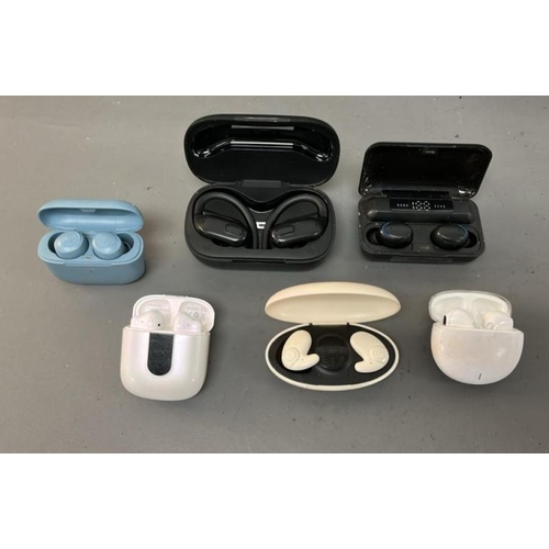 9591 - X6 EARBUDS INC. JLAB GO POP+, NON-BRAND (X5