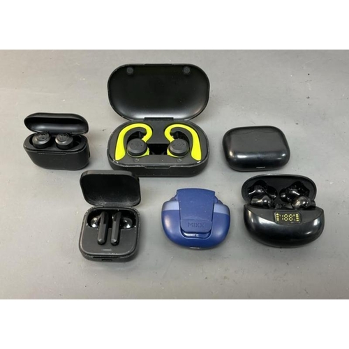 9592 - X6 EARBUDS INC. JLAB GO AIR POP, MIXXSTREAM BUDS3, REDMI,  NON-BRAND (X3)