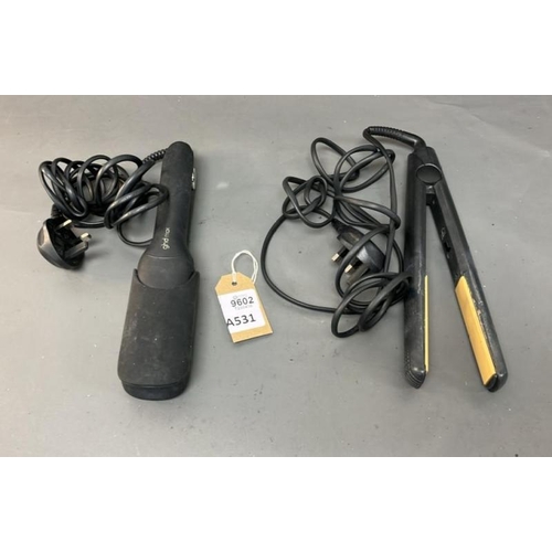 9602 - X2 HAIR STRAIGHTERNER INC. GHD MAX S7N421, GHD 2.2B