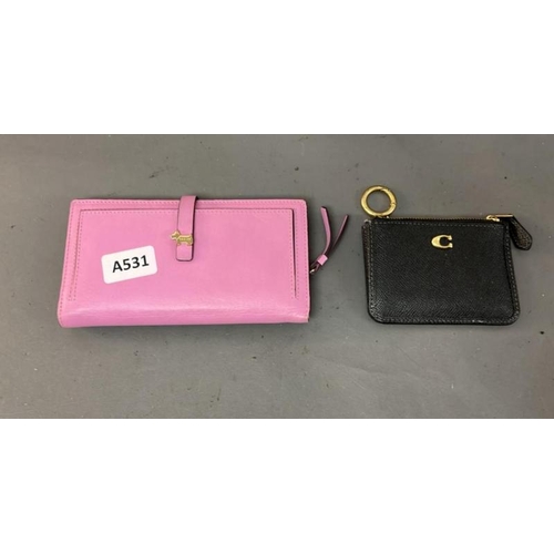 9610 - X2 WALLET INC. COACH, RADLEY LONDON