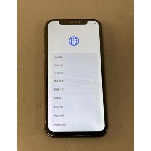 9614 - X1 APPLE IPHONE X/ A1901/ SPACE GRAY/ 64GB/ I-CLOUD LOCKED/ IMEI: 353048097068946 - BACK DAMAGED