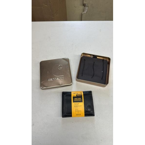 9027 - CARHARTT .61-2201.BLK.S000 PEBBLE PASS CASE WALLET, OFA, BLACK / PLEASE NOTE: ANY PURCHASES LEFT AFT... 