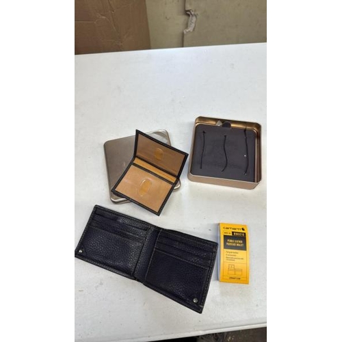 9027 - CARHARTT .61-2201.BLK.S000 PEBBLE PASS CASE WALLET, OFA, BLACK / PLEASE NOTE: ANY PURCHASES LEFT AFT... 