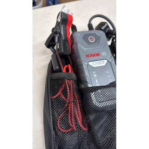 9046 - BOSCH C30 BATTERY CHARGER, 3.8 AMPS WITH TRICKLE FUNCTION - FOR 6V/12V LEAD-ACID, EFB, GEL, AGM AND ... 
