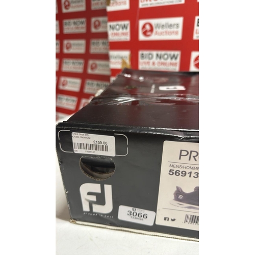 3066 - GENTS NEW FOOTJOY GOLF SHOES / SIZE 7.5