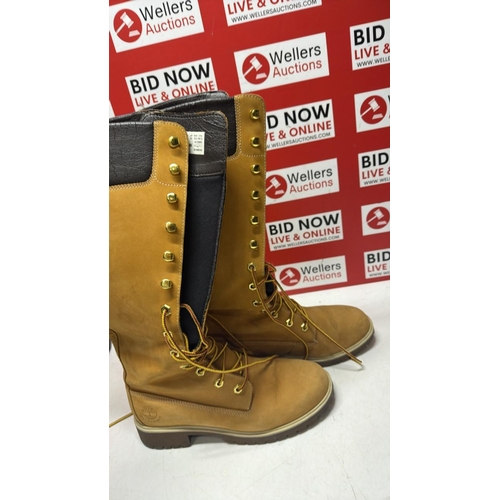 3088 - LADIES PRE-OWNED TIMBERLAND KNEE HIGH BOOTS / SIZE 5
