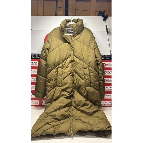 3111 - LADIES PRE OWNED B.YOUNQ PADDED MID LENGTH PUFFER JACKET / SIZE 42