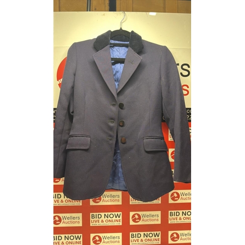 3113 - CHILDRENS PRE OWNED FOXLEY PURE WOOL  RIDING JACKET / SIZE 30