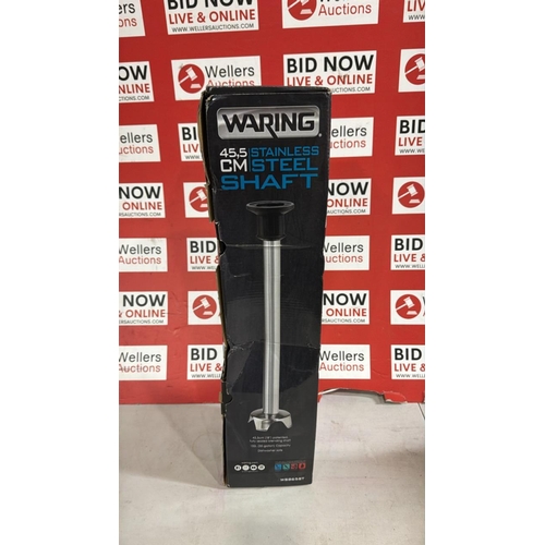 3271 - WARING 45.5 STAINLESS STEEL SHAFT BLENDER WSB65ST