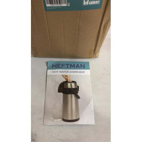 3272 - HEFTMAN HOT WATER DISPENSER WITH PUMP 5L