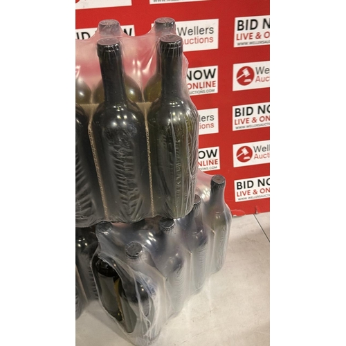 3281 - 24X EMPTY BORDEAUX STYLE WINE BOTTLES