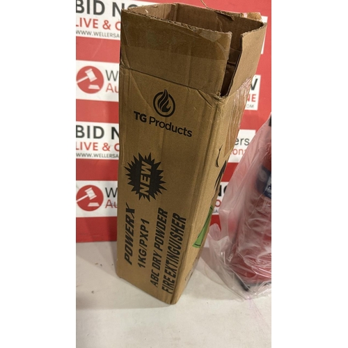 3282 - POWER X 1KG ABC DRY POWDER FIRE EXTINGUISHER