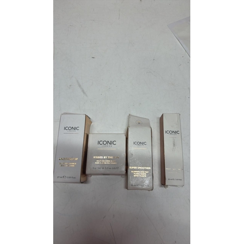 3259 - NEW ICONIC BUNDLE INC UNDERGLROW / CHEEK GLOW/ BLURRING TINT / SETTING MIST