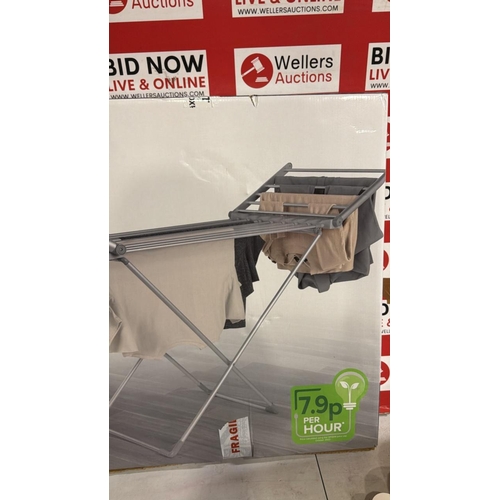 3261 - RAINBERG HEATED AIRER WITH WINGS ELECTRIC AIRER