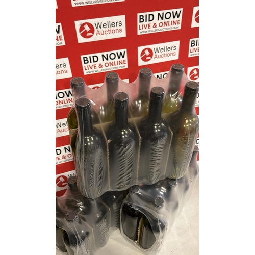 3281 - 24X EMPTY BORDEAUX STYLE WINE BOTTLES