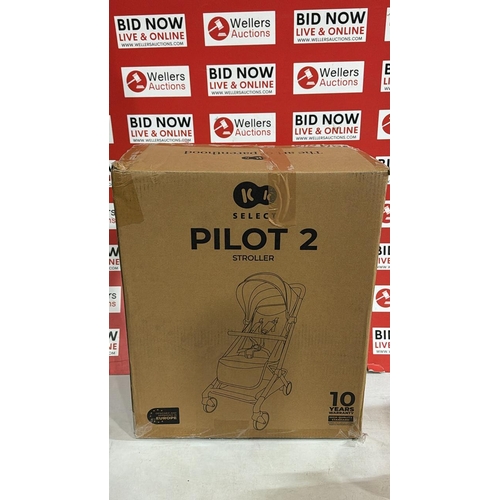 3289 - KINDERKRAFT SELECT PILOT 2 STROLLER BRAND NEW IN BOX IN PLATINUM GREY KSPILO02GRY0000 RRP £169