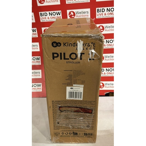 3289 - KINDERKRAFT SELECT PILOT 2 STROLLER BRAND NEW IN BOX IN PLATINUM GREY KSPILO02GRY0000 RRP £169
