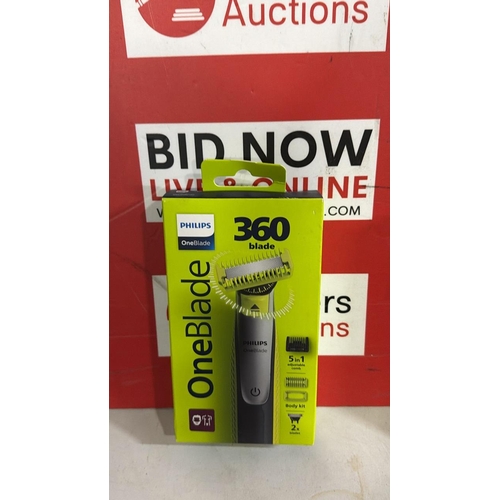 3292 - PHILIPS ONE BLADE 360 BLADE TRIM, EDGE AND SHAVE