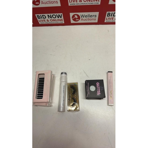 3371 - NEW LASH BUNDLE / RODAN + FIELDS /R USSIAN INFILLS/ TATTI LASHES BOND/ GLITTER PALLETES