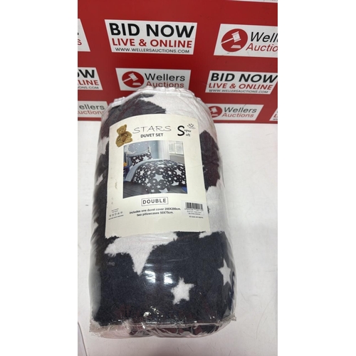 3383 - NEW STARS SUPER SOFT DUVET SET / DOUBLE