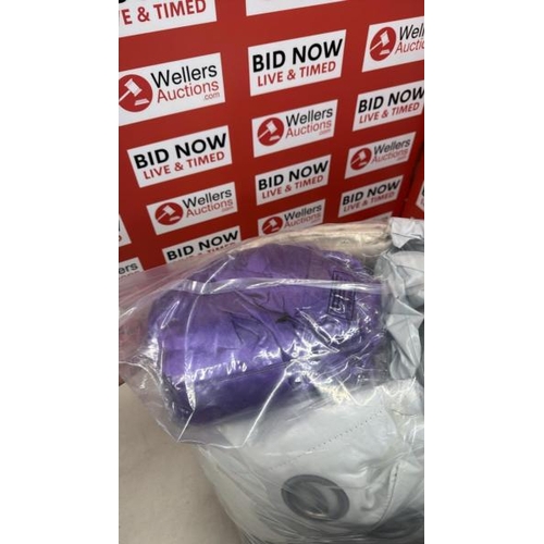 9053 - A VERY LARGE BAG FILLED WITH HOME/LINEN INC. CURTAINS, BEDDING SETS, PILLOWS, TABLE CLOTHS AND ALL S... 