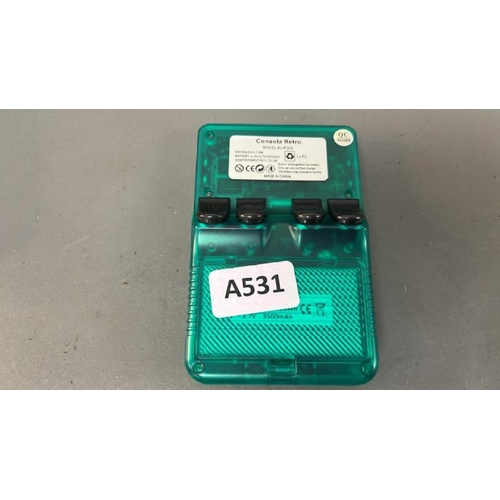 9681 - X1 CONSOLA RETRO/ MODEL: R26S - GREEN INC. CASE