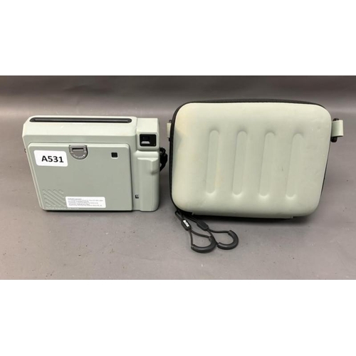 9693 - X1 FUFJIFILM INSTAX WIDE 400/ SAGE GREEN/ LENS 95MM INC. GREEN CASE