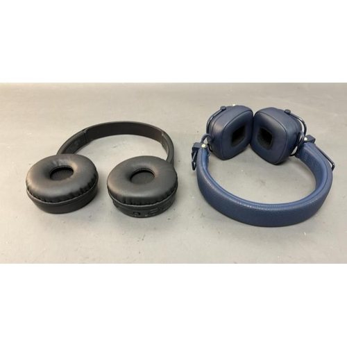 9718 - X2 HEADPHONES INC. MARSHALL, JVC HA-S36W