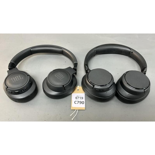 9719 - X2 HEADPHONES INC. JBL, TUNE770NC, AMAZON BASICS