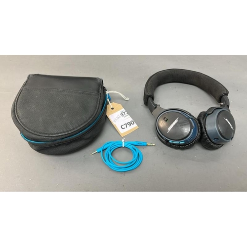 9726 - X1 HEAPHONES BOSE SOUNDLINK II/ BLACK/ INC. CASE, CABLE