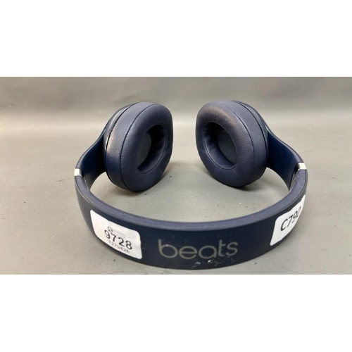 9728 - X1 HEAPHONES BEATS STUDIO 3/ NOISE CANCELLING/ BLUE