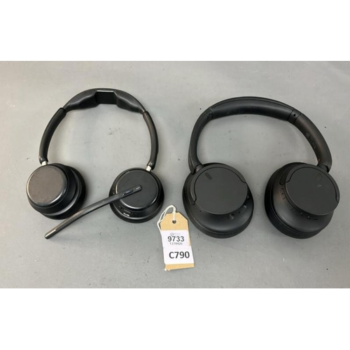 9733 - X2 HEAPHONES INC. SONY YY2966, EPOS IMPACT 1000