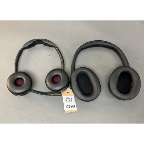 9733 - X2 HEAPHONES INC. SONY YY2966, EPOS IMPACT 1000