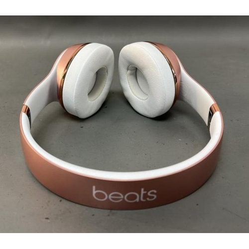 9738 - X1 HEADPHONES BEATS SOLO 3/ PINK/ INC. CASE, CABLE
