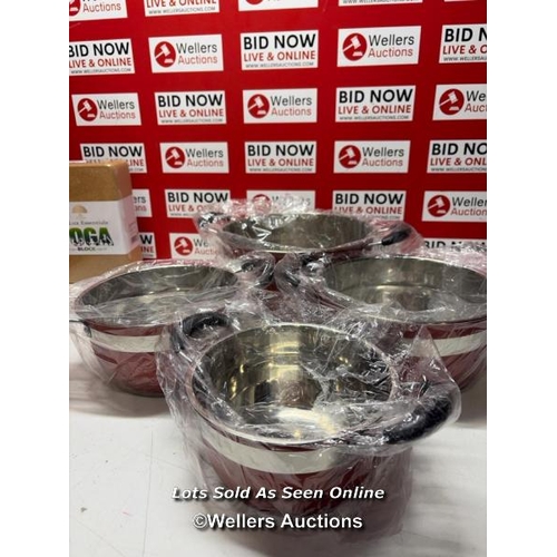9027 - 4X COOKING PANS/POTS
