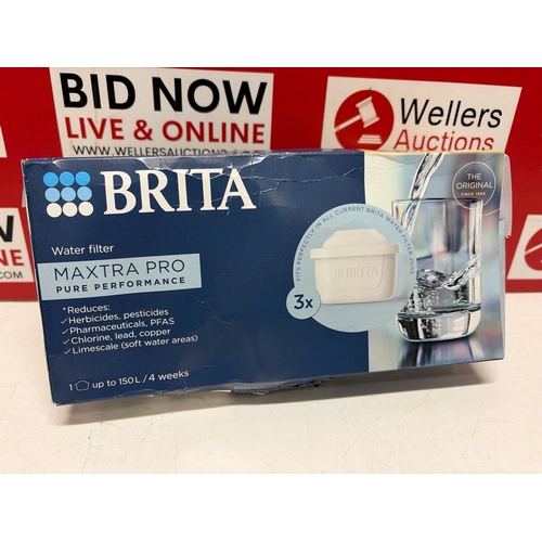 9030 - NEW PACK OF 3 BRITA MAXTRA PRO WATER FILTERS