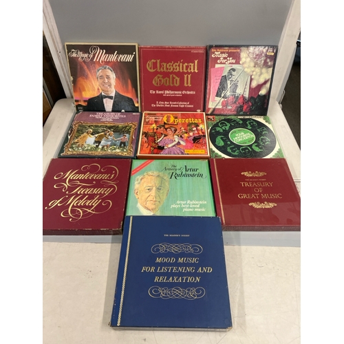 9040 - Classical and Opera vinyl box sets, unchecked for completeness (10) / AN41