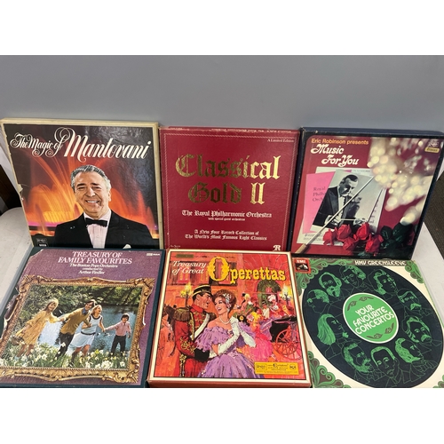 9040 - Classical and Opera vinyl box sets, unchecked for completeness (10) / AN41