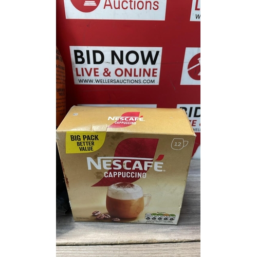 2015 - COFFEE INCL. GRUMPY MULE HIGH & MIGHTY BEANS PLUS NESCAFE CAPPUCCINO SACHETS