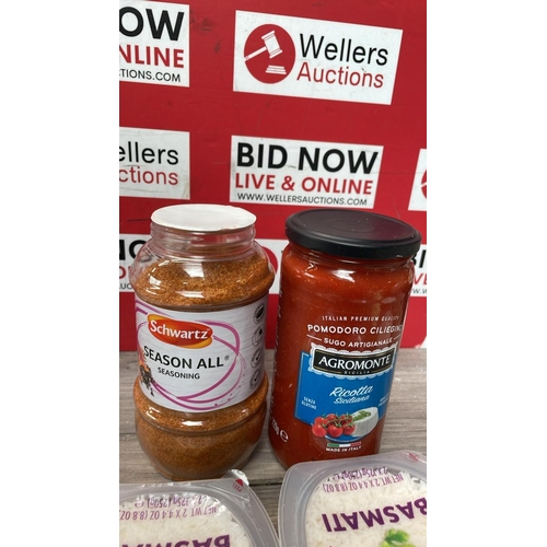 2130 - MICROWAVE RICE, SEASONING & TOMATO SAUCE