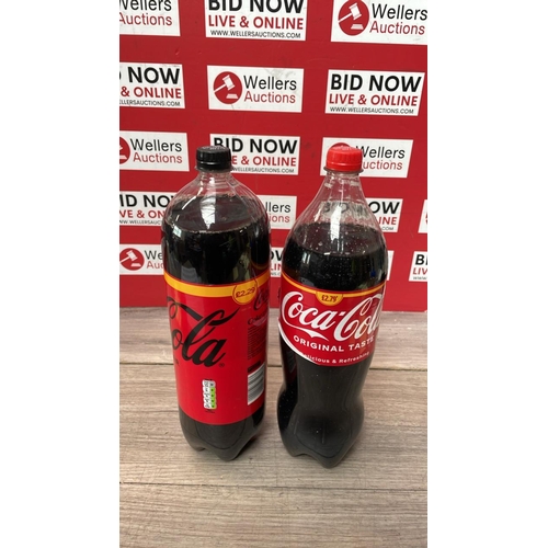 2137 - X2 BOTTLES OF COKE