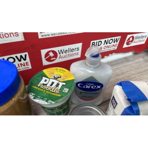 2153 - FOOD SELECTION INCL. FUEL, PEANUT BUTTER, SUGAR & MORE