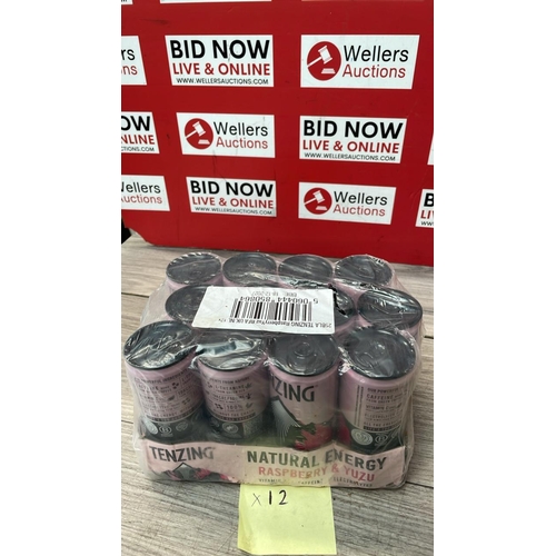 2175 - TENZING RASPBERRY & YUZU ENERGY DRINK