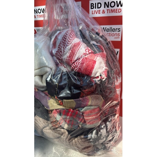 2238 - BAG OF SCARFS AND HATS