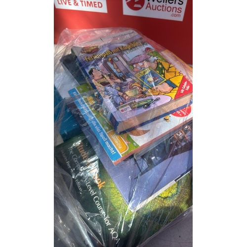 2244 - BAG OF BOOKS